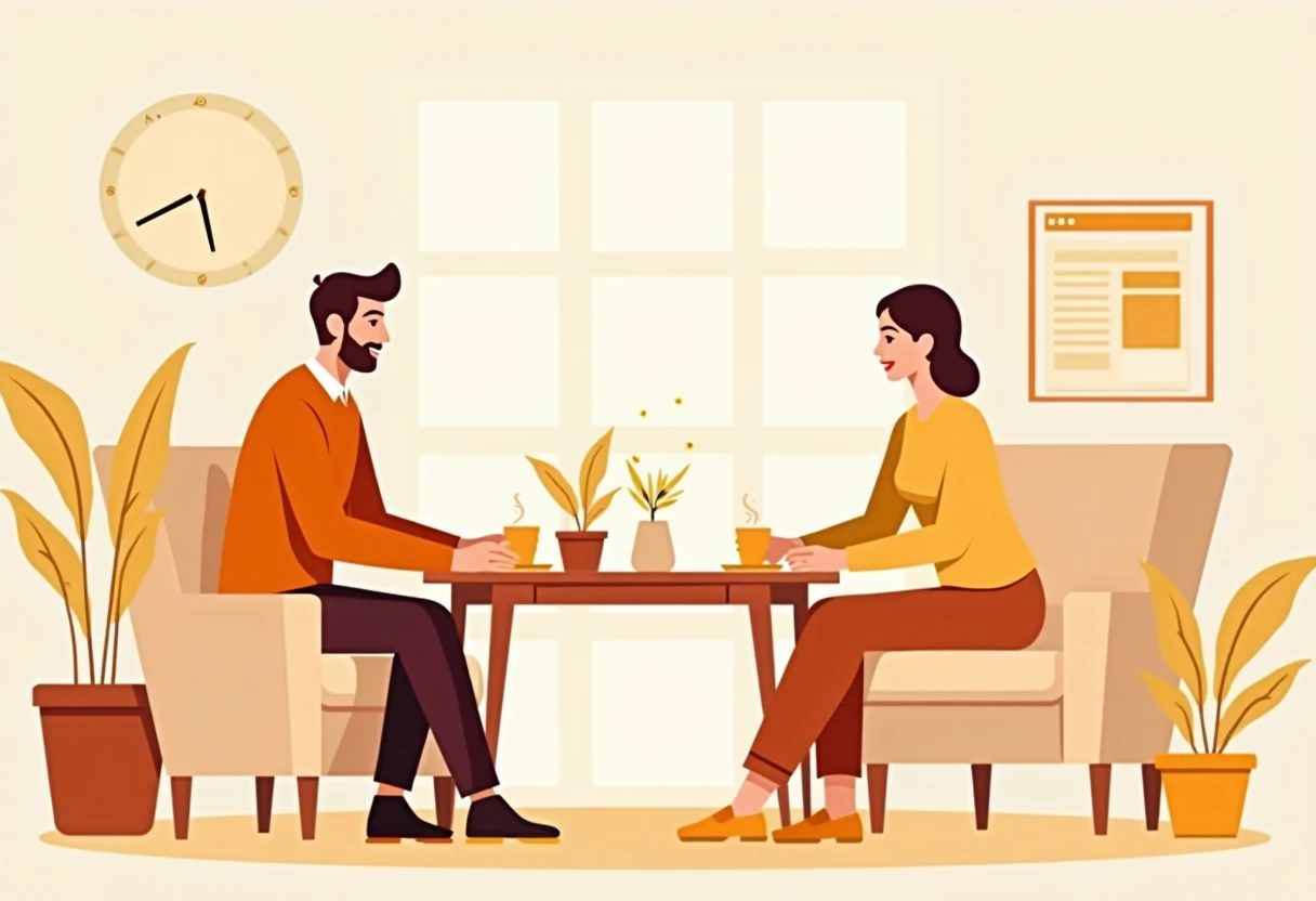 Documents de prêt sur une table